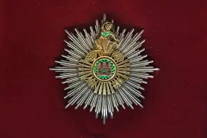 Plenty Prints: Grand Cross of the Cambodian Royal Order of Sowathara on display at the Czech-Slovak Exhibition