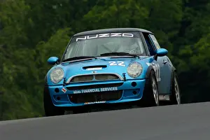 Gears Prints: Grand Am Cup MINI Coopers raced by Joe Toussaint and Trevor Hopwood at the Emco Gears Classic at Mid-Ohio 2006
