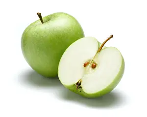 Flavour Prints: granny smiths apples for cut out