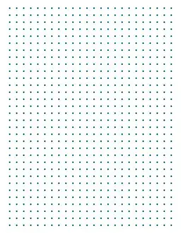 Graph paper. Printable dotted grid paper on white background
