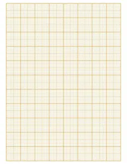 Drafting Prints: Graph paper. Printable millimeter grid paper with color lines