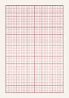 Drafting Prints: Graph paper. Printable millimeter grid paper with color lines