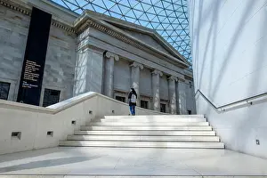 Atrium Prints: The Great Court inside The British Museum, London, England, UK