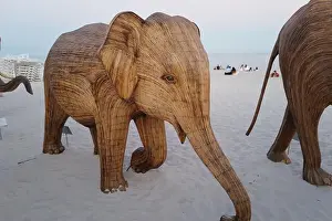 Calves Prints: The Great Elephant Migration is a captivating public art installation that graced Miami Beach in fall