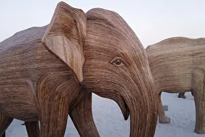 Calves Prints: The Great Elephant Migration is a captivating public art installation that graced Miami Beach in fall
