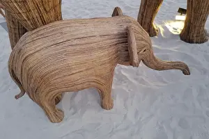 Calves Prints: The Great Elephant Migration is a captivating public art installation that graced Miami Beach in fall