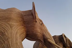 Beachfront Prints: The Great Elephant Migration is a captivating public art installation that graced Miami Beach in fall
