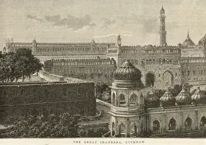 Ancient Art Prints: The Great Imambara, Bara Imambara