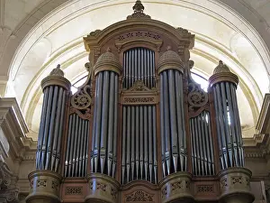 Music Instrument Prints: Great organ built by Aristide Cavaille-Coll in 1846