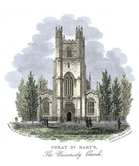 Cambridge Prints: Great St Mary's University Church