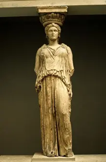 Greek Greece Kariatide Woman Erechtheion caryatids caryatid