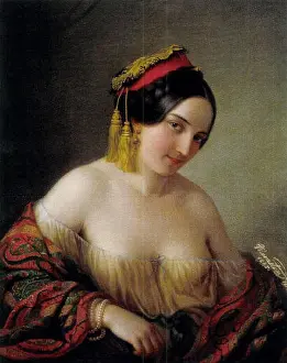Artistic Style Prints: Greek Woman 1845. 853 Marastoni greek Woman 1845