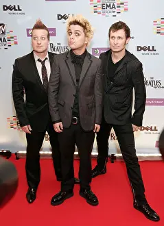 2009 Prints: GREEN DAY MTV EUROPE MUSIC AWARDS 2009 O2 ARENA BERLIN GERMANY 05 November 2009