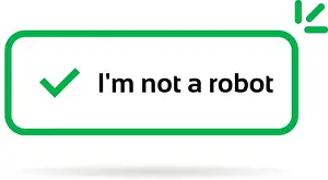Confirmation Prints: green linear like i m not a robot captcha