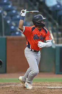 Pirates Prints: Greensboro, NC: Bowling Green Hot Rods first baseman Enzo Paulino (37)