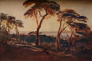Greenwich Prints: Greenwich Park, c1822. Artist: Peter de Wint