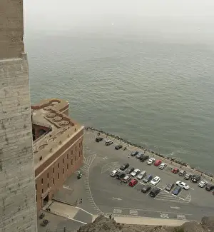 Rising Prints: Grey sky view, to advection fog over San Francisco Bay
