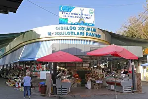 Farmers Prints: Grocery shop, Askiya Dehqon Bozori (Farmers Market)