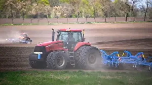 Sprayer Prints: Groundbreaker: Tractor Cultivator Leading Farming Efforts