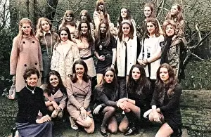A group of twenty girls chosen from 200 hopefuls to take part in the opening event of the London season