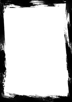 Scratched Prints: Grunge border (Design Element)