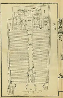 Examinations Prints: The Guangdong Examination Hall