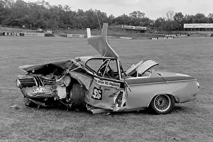 1960s Prints: Guards International European 6 Hour Saloon Car Race Brands Hatch 1969
