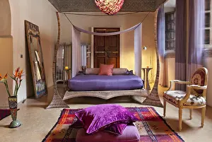 Bedding Prints: Guest Suite Prince, Riad Enija, Marrakech, Morocco