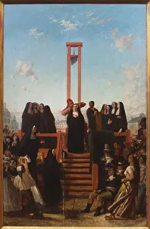 Academic Art Prints: Guillotine. The Carmelites of Compiègne