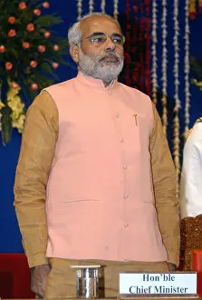 Gujarat Prints: Gujarat Chief Minister Narendra Modi