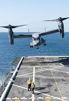Us Navy Prints: GULF OF THAILAND (Feb. 18, 2019) – A CV-22 Osprey helicopter