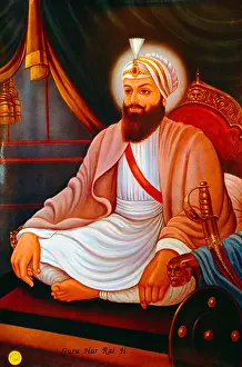 Sikh Prints: Guru Har Rai