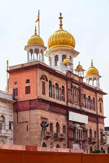 Punjab Prints: Gurudwara Sis Ganj Sahib is one of the nine historical Gurdwaras in New Delhi in India