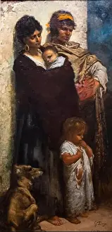 Vocation Prints: Gustave Doré, The Vagabonds, 1868, oil on canvas, Museo de Bellas Artes, Bilbao, Spain