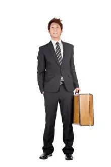 Self Assured Prints: guy travel business man businessman professional executive entrepreneur young