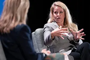 Institute Prints: Gwynne Shotwell, president and chief operating officer of SpaceX speaks at the annual McCain Institute Sedona Forum
