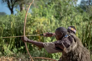 Ethnic Prints: Hadzabe hunter