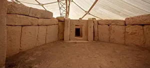 Solstice Prints: Hagar Qim and Mnajdra Pre Historic Archeological Temple Site