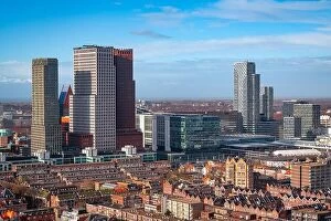 Images Dated 29th February 2020: The Hague, Netherlands city centre skyline in the afternoon