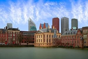Images Dated 29th February 2020: The Hague, Netherlands cityscape in the afternoon