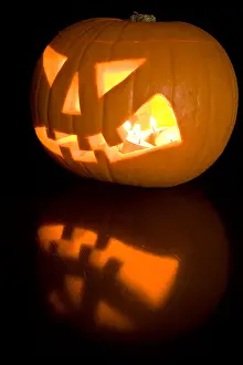 Flames Prints: Halloween pumpkin