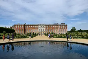 Hampton Court Palace Prints: Hampton Court Palace, near London, Henry VIII, England, United Kingdom