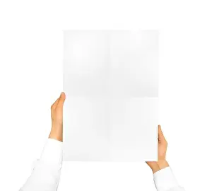 Pamphlet Prints: Hand holding poster mock up. Nice mockup to show your design, pi