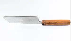 Handcrafted Prints: Handmade Japanese Bunka Knife
