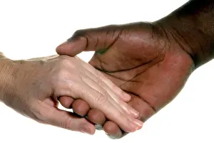 Wrist Prints: Hands person people hand finger fingers wrist thumb thumbs nails white black contrast skin fist palm two fighting grab
