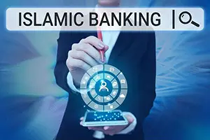 Principles Prints: Handwriting text Islamic Banking