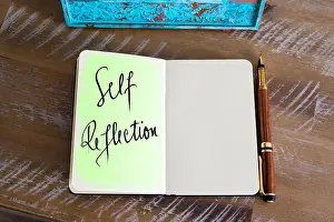 Toned Prints: Handwritten Text Self Reflection