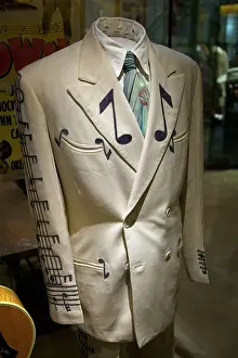 Nashville Tennessee Prints: Hank Williams Nudie stage suit at Country Music Hall of Fame and Museum in Nashville Tennessee USA