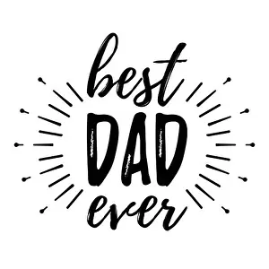Daddy Prints: Happy Father's Day banner and giftcard