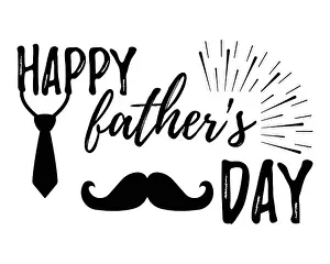 Daddy Prints: Happy Father's Day banner and giftcard